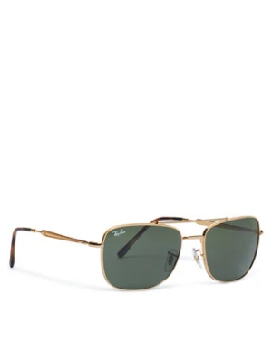 Ray-Ban Okulary przeciwsłoneczne 0RB3755 001/31 Zielony