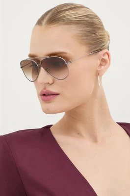 Ray-Ban okulary przeciwsłoneczne AVIATOR REVERSE kolor srebrny 0RBR0101S