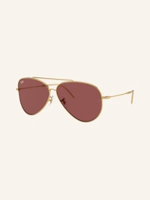 Ray-Ban Okulary Przeciwsłoneczne Aviator Reverse schwarz