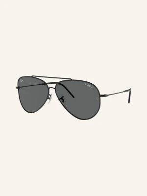 Ray-Ban Okulary Przeciwsłoneczne Aviator Reverse schwarz czarny