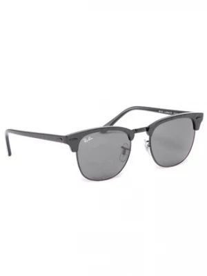 Ray-Ban Okulary przeciwsłoneczne Clubmaster 0RB3016 1305B1 Czarny