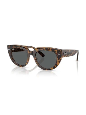 Ray-Ban okulary przeciwsłoneczne damskie kolor brązowy 0RB2286