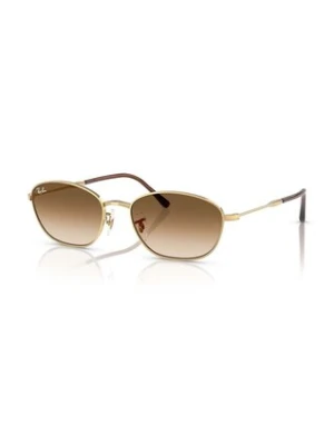 Ray-Ban okulary przeciwsłoneczne damskie kolor złoty 0RB3749