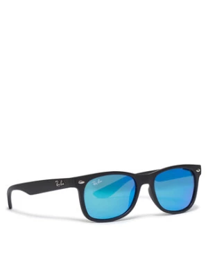 Ray-Ban Okulary przeciwsłoneczne dziecięce Junior New Wayfarer 0RJ9052S 100S55 Niebieski