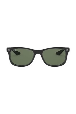 Ray-Ban okulary przeciwsłoneczne dziecięce JUNIOR NEW WAYFARER kolor zielony 0RJ9052S