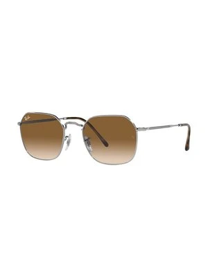 Ray-Ban okulary przeciwsłoneczne JIM kolor srebrny 0RB3694