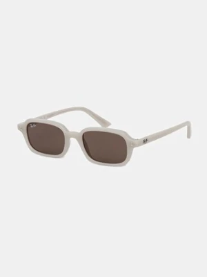 Ray-Ban okulary przeciwsłoneczne kolor beżowy 0RB4455
