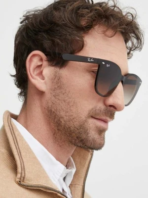 Ray-Ban okulary przeciwsłoneczne kolor brązowy 0RB4423D