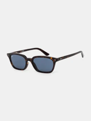 Ray-Ban okulary przeciwsłoneczne kolor brązowy 0RB4456