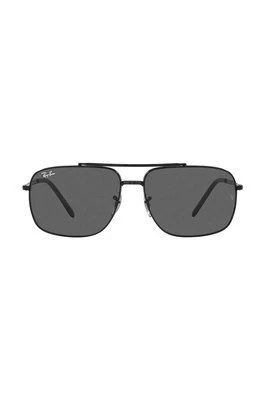 Ray-Ban okulary przeciwsłoneczne kolor czarny 0RB3796