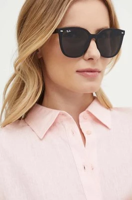 Ray-Ban okulary przeciwsłoneczne kolor czarny 0RB4423D