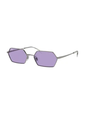 Ray-Ban okulary przeciwsłoneczne kolor fioletowy 0RB3728