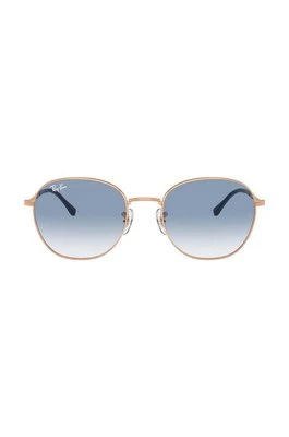 Ray-Ban okulary przeciwsłoneczne kolor niebieski 0RB3809