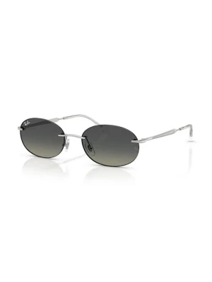 Ray-Ban okulary przeciwsłoneczne kolor srebrny 0RB3767