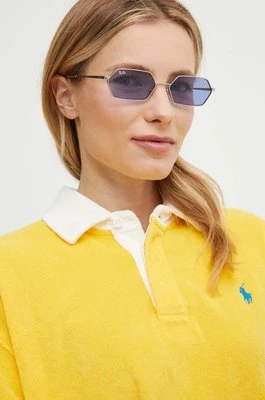 Ray-Ban okulary przeciwsłoneczne kolor srebrny