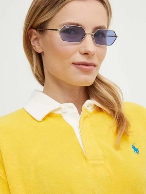 Ray-Ban okulary przeciwsłoneczne kolor srebrny 0RB3728