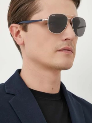 Ray-Ban okulary przeciwsłoneczne kolor szary 0RB3683