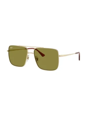 Ray-Ban okulary przeciwsłoneczne kolor złoty 0RB3758