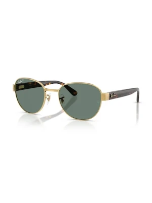 Ray-Ban okulary przeciwsłoneczne kolor złoty 0RB3766CH