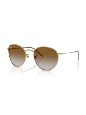 Ray-Ban okulary przeciwsłoneczne kolor złoty 0RBR0103S