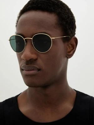 Ray-Ban okulary przeciwsłoneczne kolor złoty 0RBR0103S