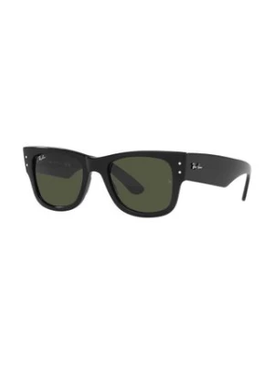 Ray-Ban okulary przeciwsłoneczne MEGA WAYFARER kolor czarny 0RB0840S