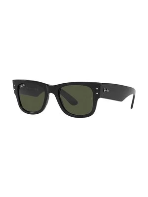 Ray-Ban okulary przeciwsłoneczne MEGA WAYFARER kolor czarny 0RB0840S