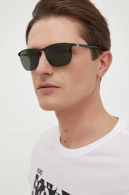 Ray-Ban okulary przeciwsłoneczne męskie kolor czarny 0RB3686