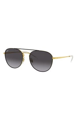 Ray-Ban okulary przeciwsłoneczne męskie kolor złoty 0RB3589
