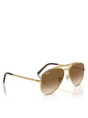 Ray-Ban Okulary przeciwsłoneczne New Aviator 0RB3625 001/51 Złoty