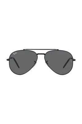 Ray-Ban okulary przeciwsłoneczne NEW AVIATOR kolor czarny 0RB3625