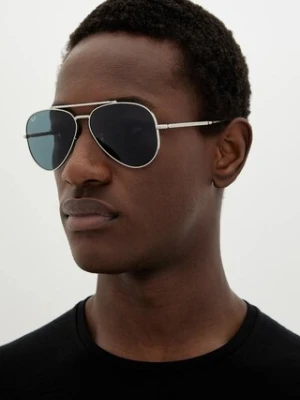 Ray-Ban okulary przeciwsłoneczne NEW AVIATOR kolor szary 0RB3625