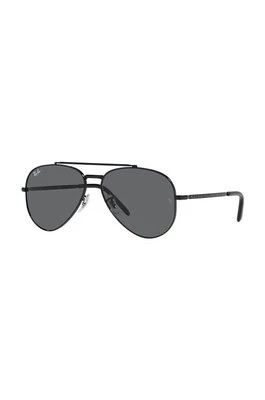 Ray-Ban okulary przeciwsłoneczne NEW CARAVAN kolor czarny 0RB3636