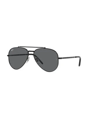 Ray-Ban okulary przeciwsłoneczne NEW CARAVAN kolor czarny 0RB3636