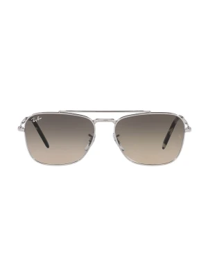 Ray-Ban okulary przeciwsłoneczne NEW CARAVAN srebrny
