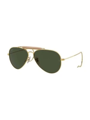 Ray-Ban okulary przeciwsłoneczne OUTDOORSMAN I kolor czarny 0RB3030