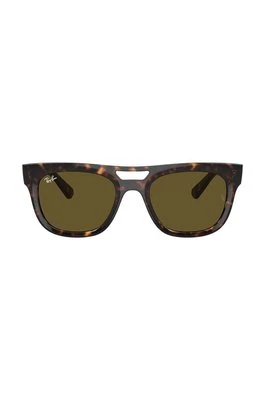 Ray-Ban okulary przeciwsłoneczne PHIL kolor brązowy 0RB4426