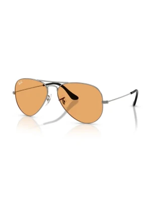 Ray-Ban okulary przeciwsłoneczne pilotki AVIATOR LARGE METAL srebrny