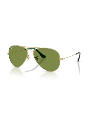 Ray-Ban okulary przeciwsłoneczne pilotki AVIATOR LARGE METAL złoty