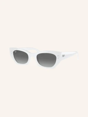Ray-Ban Okulary Przeciwsłoneczne rb4430 weiss biały