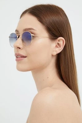 Ray-Ban - Okulary przeciwsłoneczne ROUND METAL 0RB3447N