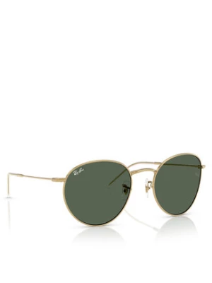 Ray-Ban Okulary przeciwsłoneczne Round Reverse 0RBR0103S 001/VR53 Złoty