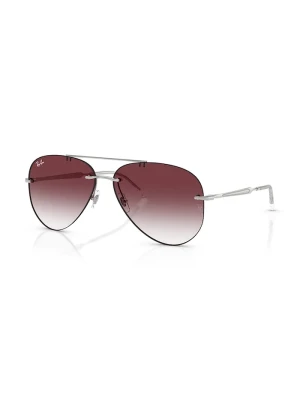 Ray-Ban okulary przeciwsłoneczne srebrny