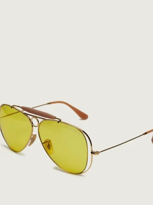 Ray-Ban Okulary przeciwsłoneczne The Shooter RB3138M | Ray-Ban x Dolce&Gabbana żółty