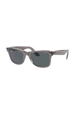 Ray-Ban okulary przeciwsłoneczne WAYFARER kolor szary 0RB2140