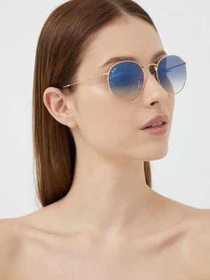 Ray-Ban – Okulary ROUND METAL 0RB3447N