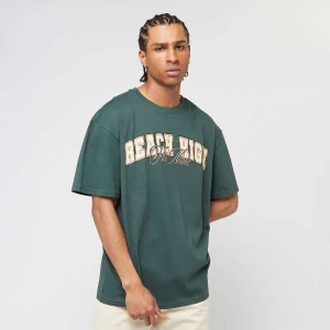 Mister Tee Reach High Fear None Oversize mężczyźni T-Shirty i Polo zielony rozmiar Odzież