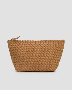 Ręcznie pleciona kosmetyczka damska Naghedi Portofino Medium Cosmetic Case