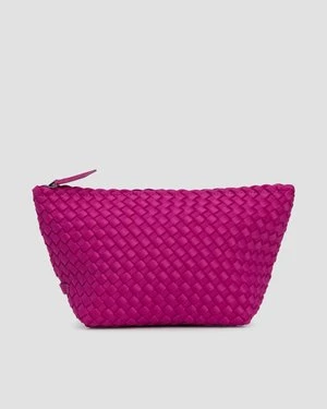 Ręcznie pleciona kosmetyczka damska Naghedi Portofino Medium Cosmetic Case
