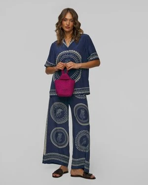 Ręcznie pleciona torebka damska Naghedi Kyoto Clutch